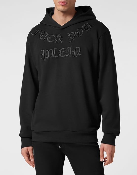 Sweatshirt Med Huva Gothic Plein - Image 2