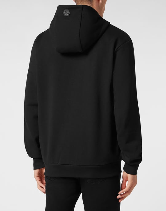 Sweatshirt Med Huva Gothic Plein - Image 3
