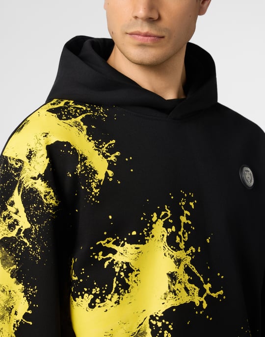 Hoodie med dragkedja Splash - Image 3