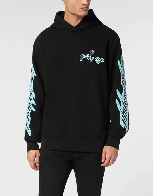 Hooded Sweatshirt Racing - Image 2