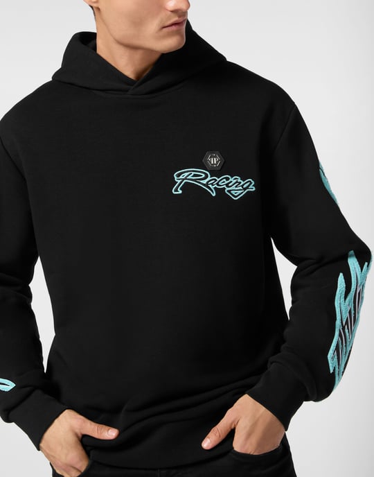Hooded Sweatshirt Racing - Image 5