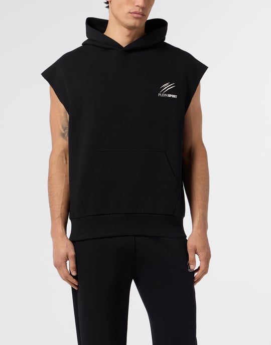 Pique Hoodie Vest Icon - Image 2