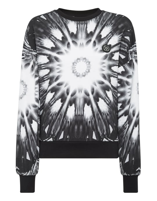 Sweatshirt Optical Flower - Image 1