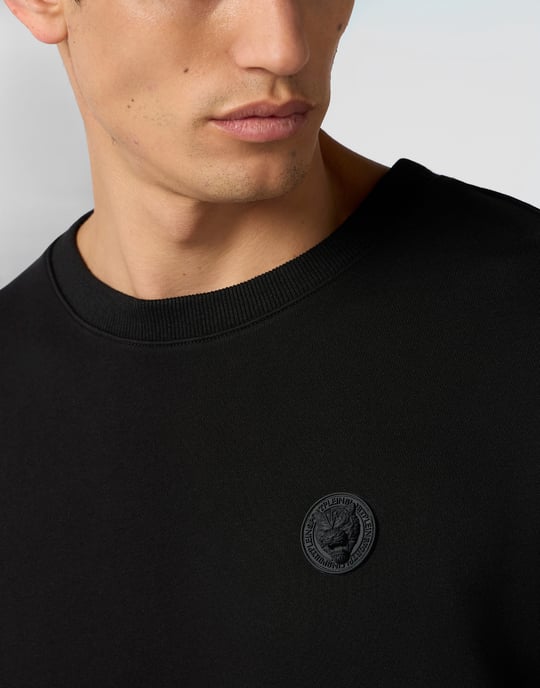 Fleece Round Neck Sweatshirt 3D Tiger - Image 3