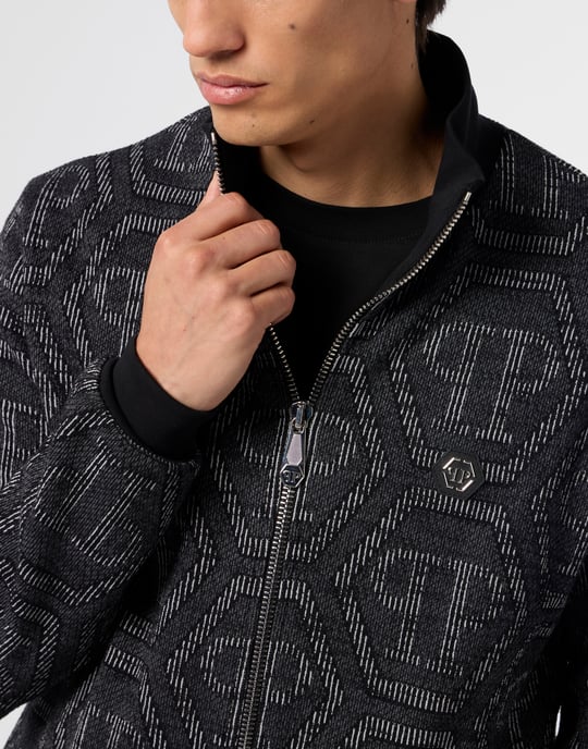 Jacquard Tracksuit Jacket Monogram - Image 3