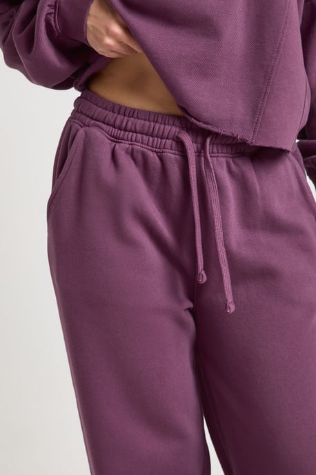 Petite Washed Half Zip Funnel Neck Tracksuit - Image 4
