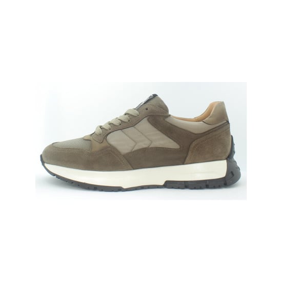 Giorgio 728129 suède sneaker taupe - Image 1