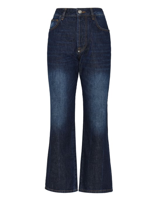 Denim Broek Losjes Iconic Plein - Image 1