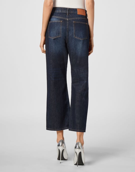 Denim Broek Losjes Iconic Plein - Image 3