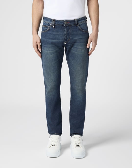 Super Straight Cut Jeans Basic Cocco Label - Image 2