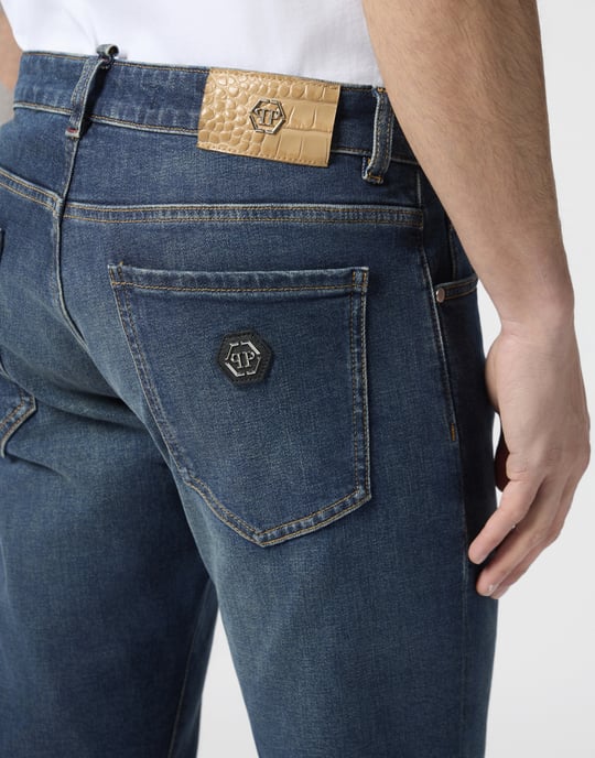 Super Straight Cut Jeans Basic Cocco Label - Image 3