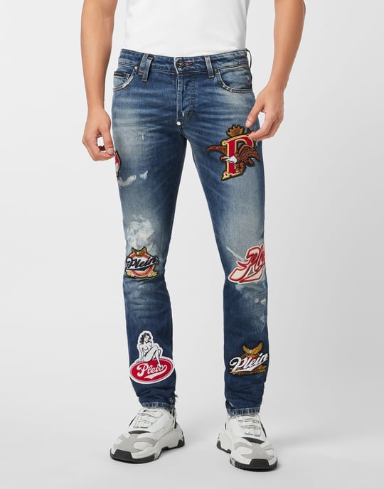 Super Straight Cut Jeans Plein Beers - Image 2