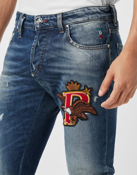 Super Straight Cut Jeans Plein Beers - Image 3