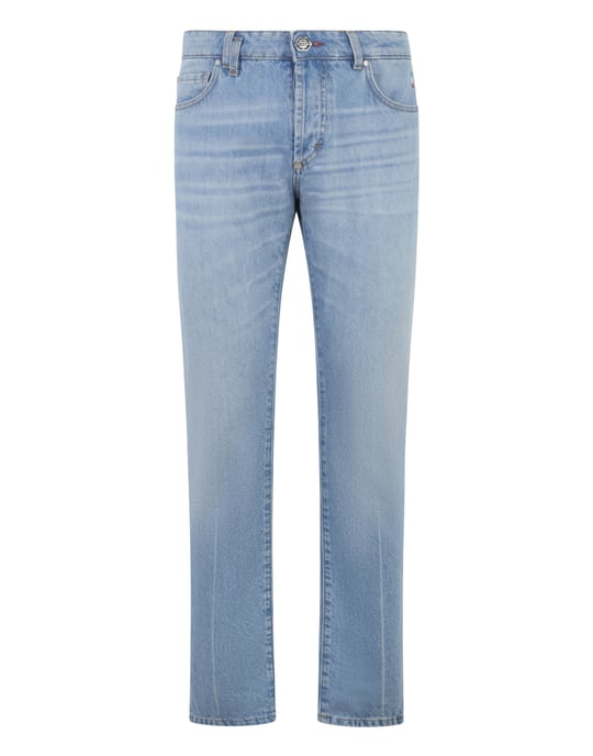 Basic Straight Cut Jeans Basic - Image 1