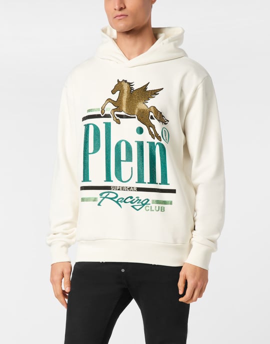 Hooded Sweatshirt Racing - Image 2