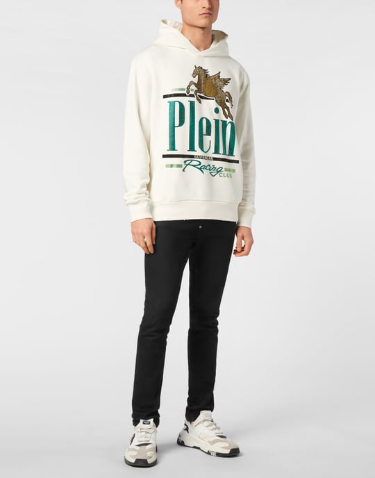 Hooded Sweatshirt Racing - Image 3