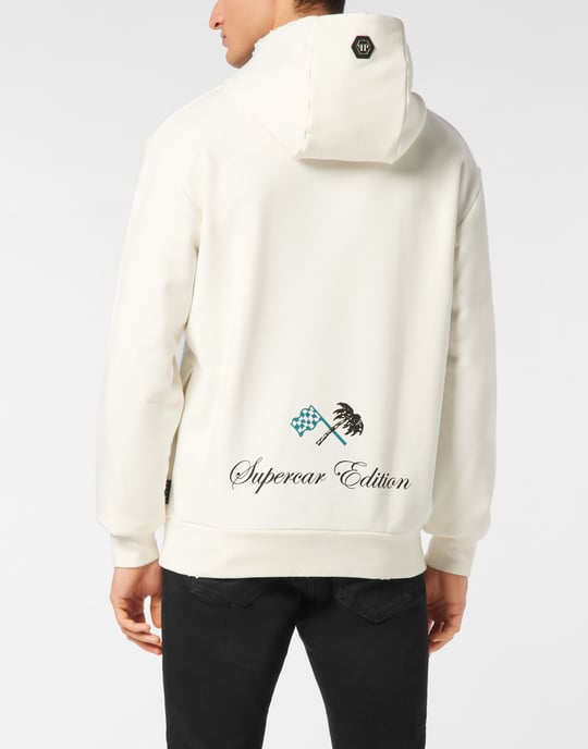 Hooded Sweatshirt Racing - Image 4