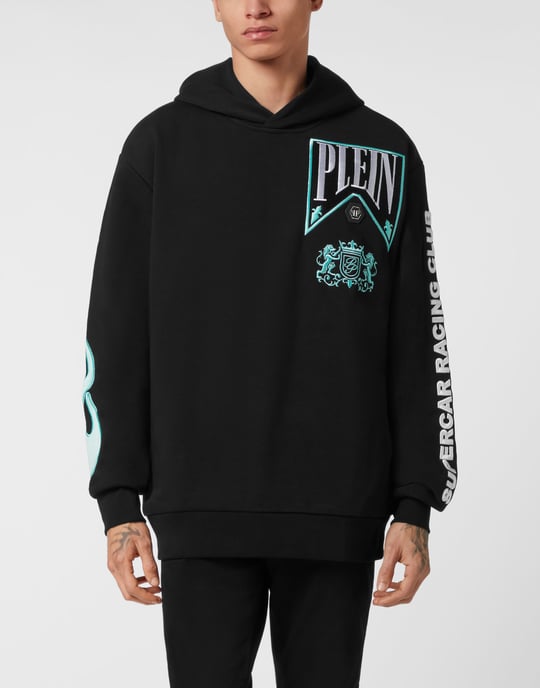 Hooded Sweatshirt Racing - Image 2