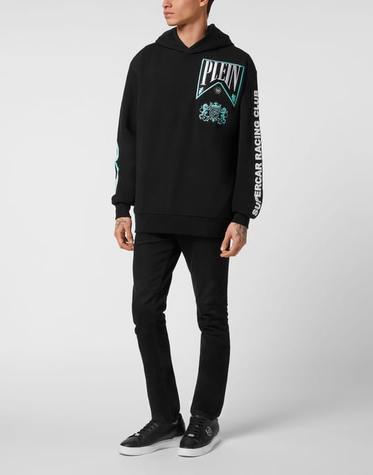 Hooded Sweatshirt Racing - Image 3
