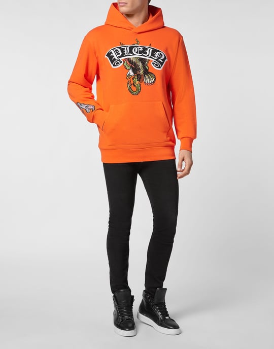 Sweatshirt Met Capuchon Gothic Plein - Image 4