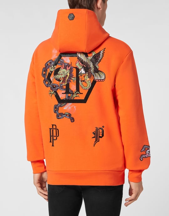 Sweatshirt Met Capuchon Gothic Plein - Image 5
