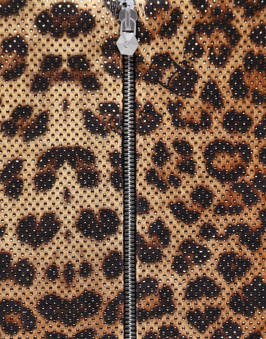 Hoodie Sweatjacket Leopard - Image 3