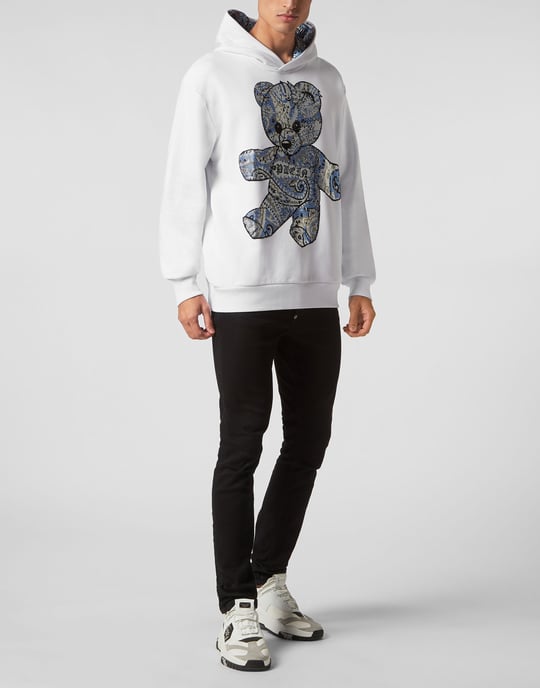 Sweatshirt Med Huva Paisley - Image 4