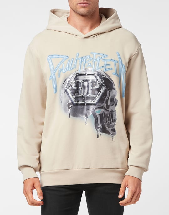 Sweatshirt Med Huva Skull - Image 2