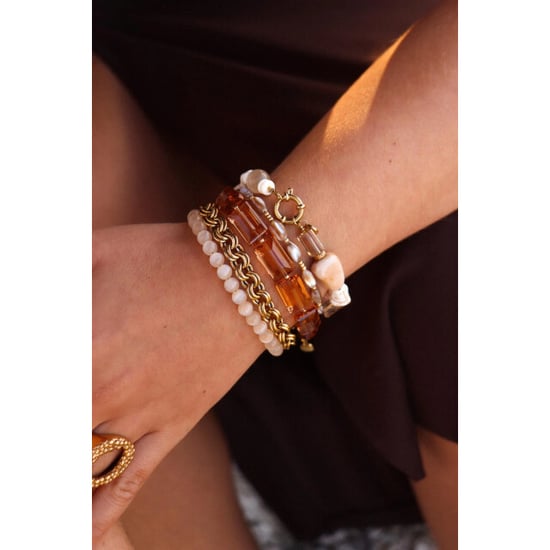 Label Kiki Beige cat eye bracelet - Image 3