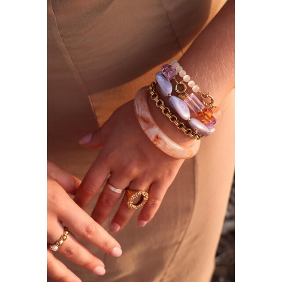 Label Kiki Beige cat eye bracelet - Image 5