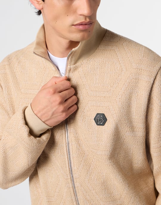 Jacquard Tracksuit Jacket Monogram - Image 3