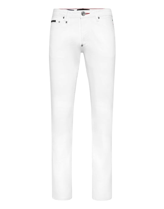 Denim Broek Skull - Image 1