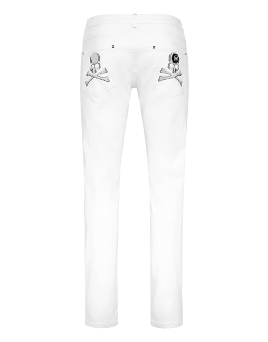 Denim Broek Skull - Image 2