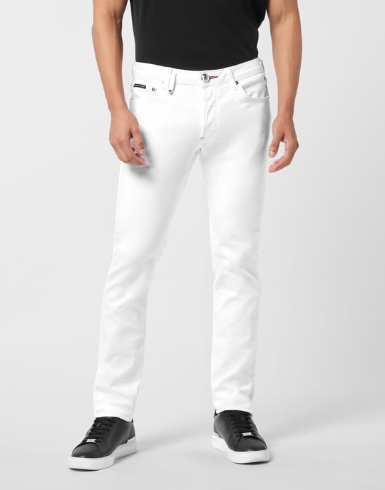 Denim Broek Skull - Image 4