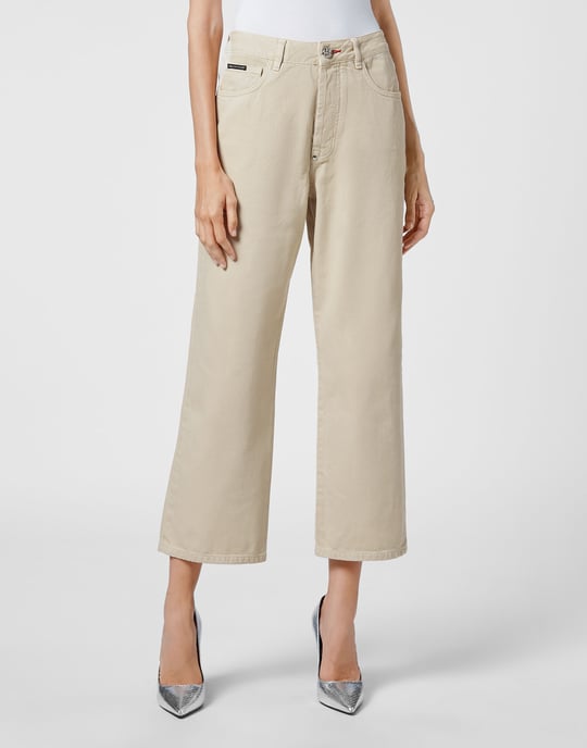Denim Broek Losjes Iconic Plein - Image 2