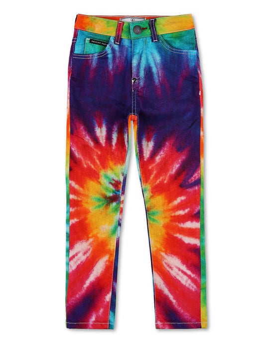 Super High Waist Jegging Tie Dye - Image 1
