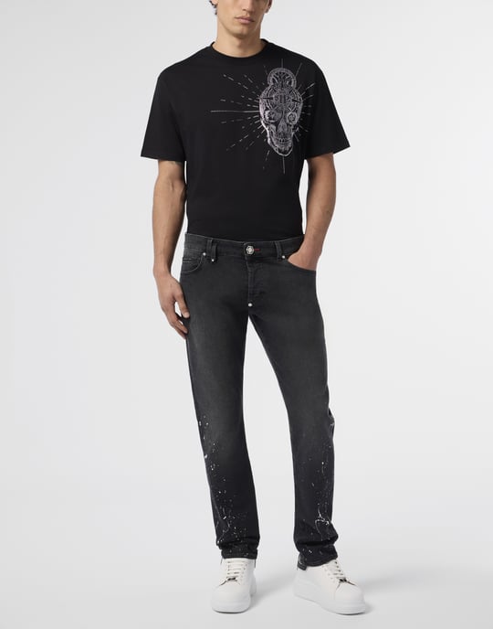 Super Straight Cut Jeans Paint - Image 4