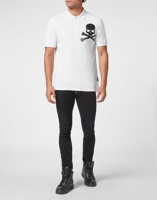 Poloshirt Skull - Image 4