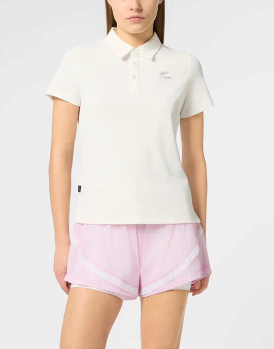 Pique Polo T-Shirt Reflective Scratch - Image 2