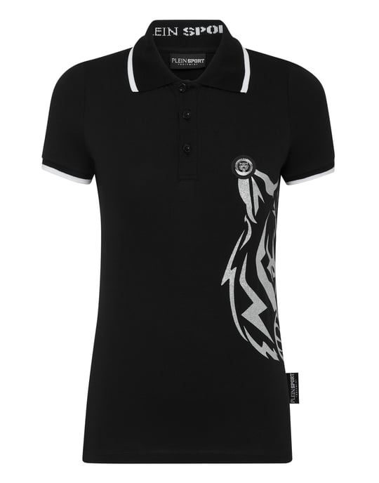 Poloshirt Ss Glitter - Image 1