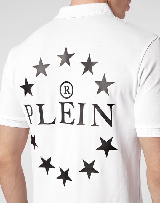 Slim Fit Polo Shirt Ss Stars - Image 3
