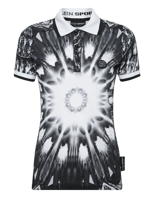 Polo Shirt Optical Flower - Image 1
