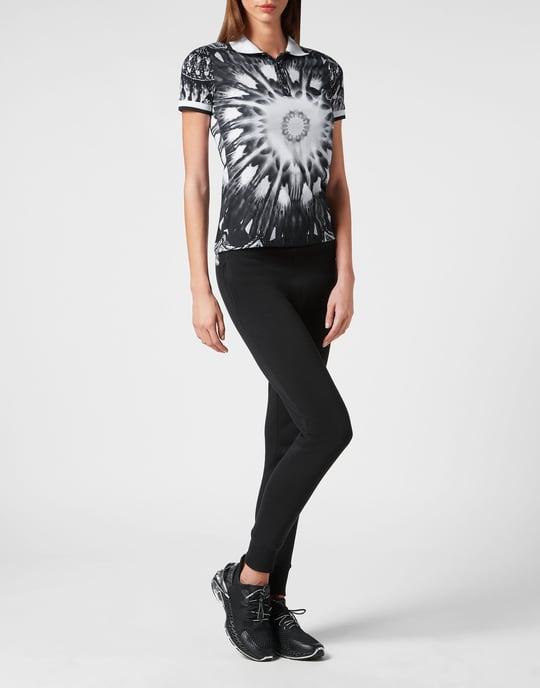 Polo Shirt Optical Flower - Image 4