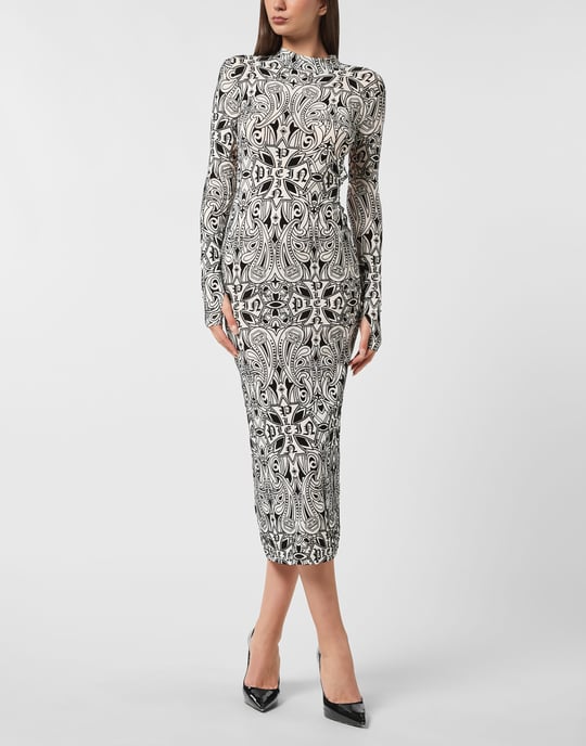 Long Dress Gothic Plein - Image 2