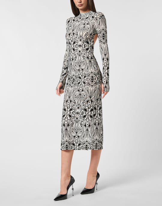 Long Dress Gothic Plein - Image 4