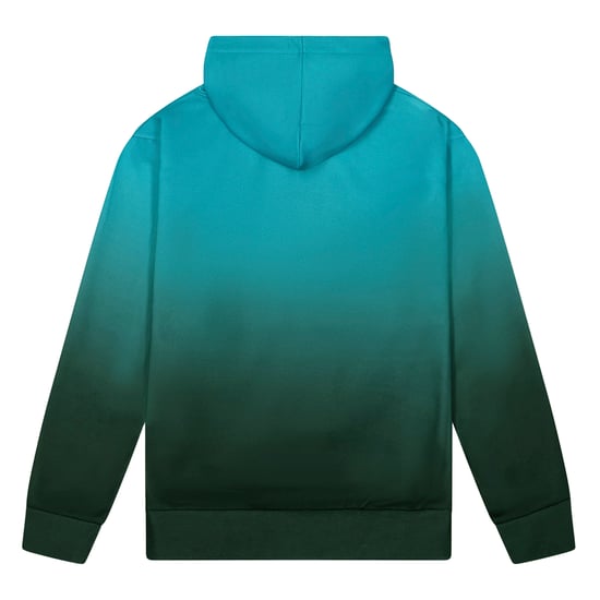 Teal Ombre Pojkar Hoodie Mjuk Avslappnad Barntröja Bekväm Passform - Image 2
