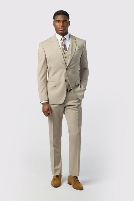 Single Breasted Two Button Tailored Suit Jacket - Image 2