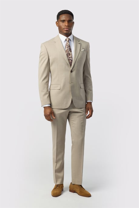 Single Breasted Two Button Tailored Suit Jacket - Image 3