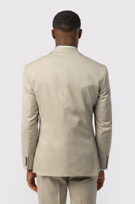 Single Breasted Two Button Tailored Suit Jacket - Image 4