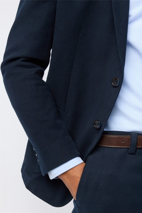 Single Breasted Two Button Regular Suit Jacket - Image 4